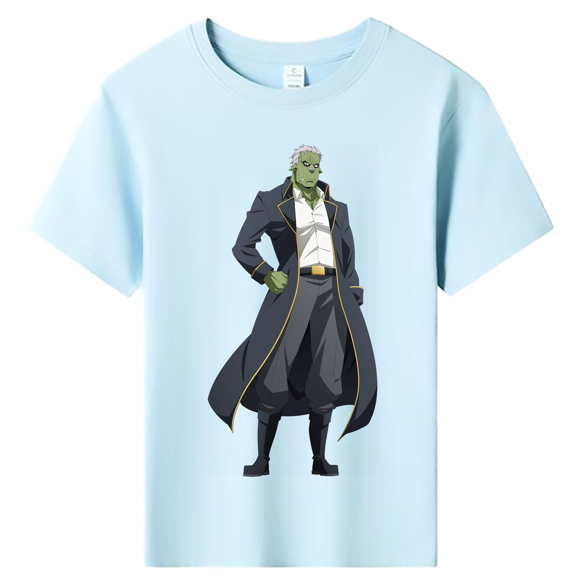 （画像用） 転スラ Regarding Reincarnated to Slime 綿100％キッズTシャツ（フロントプリント）